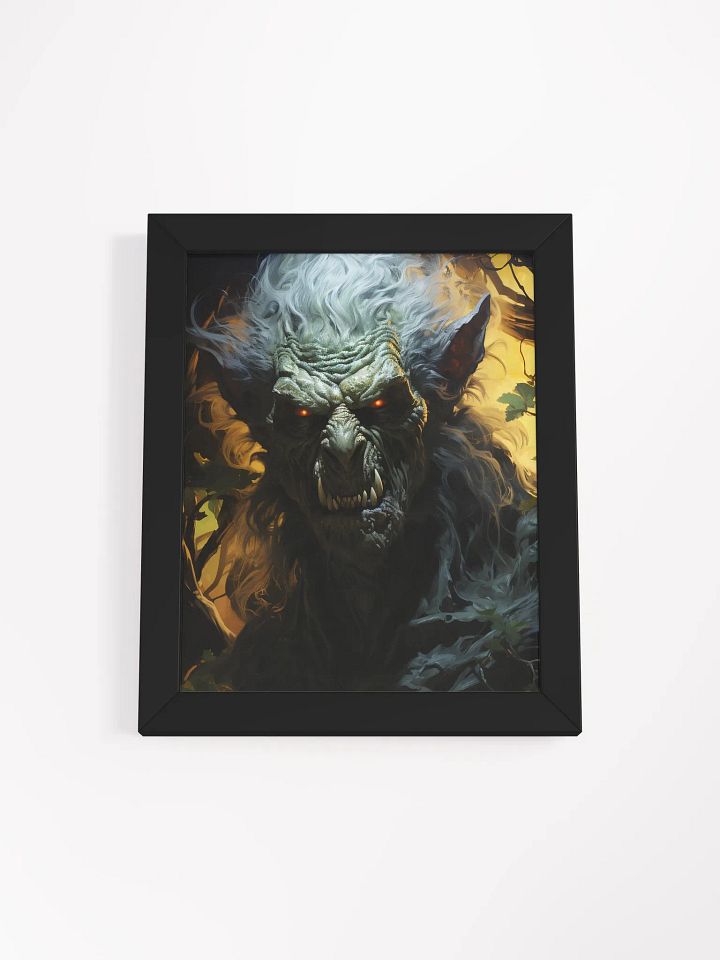 Sinister Werewolf Matte Poster product image (1)