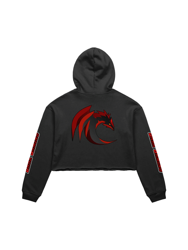 Double DarkGaming Crop-Top Hoodie product image (4)