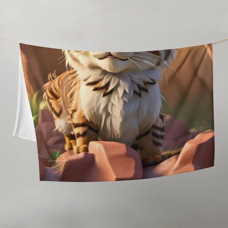 Endangered Species - Mexico - Lynx Throw Blanket product image (10)