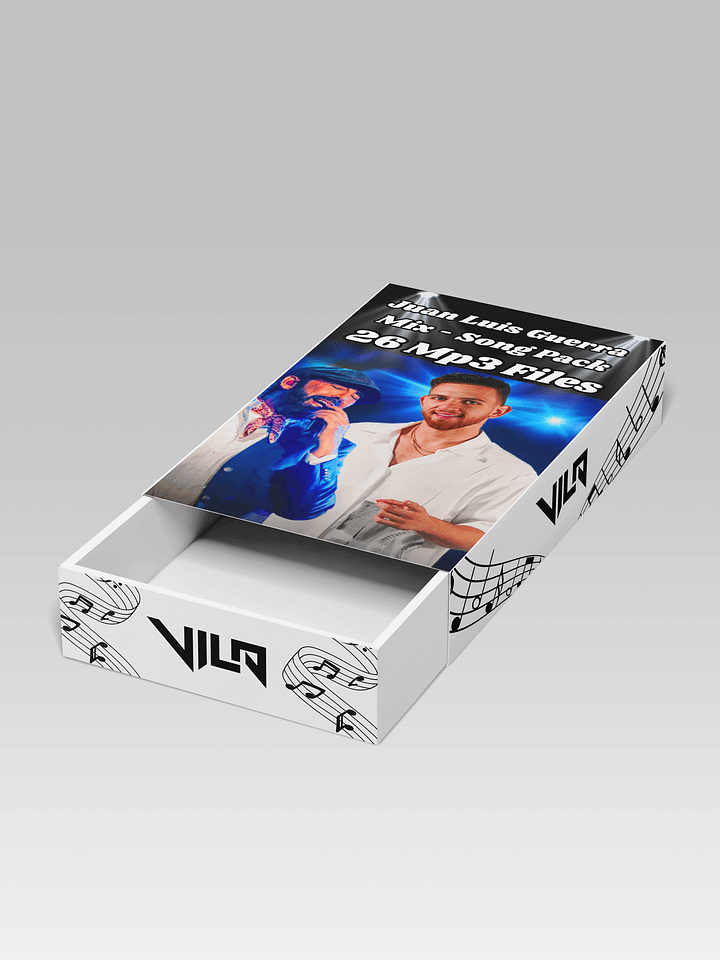 Juan Luis Guerra Mix - Song Pack/Paquete de Canciones (26 Songs/Canciones) product image (1)