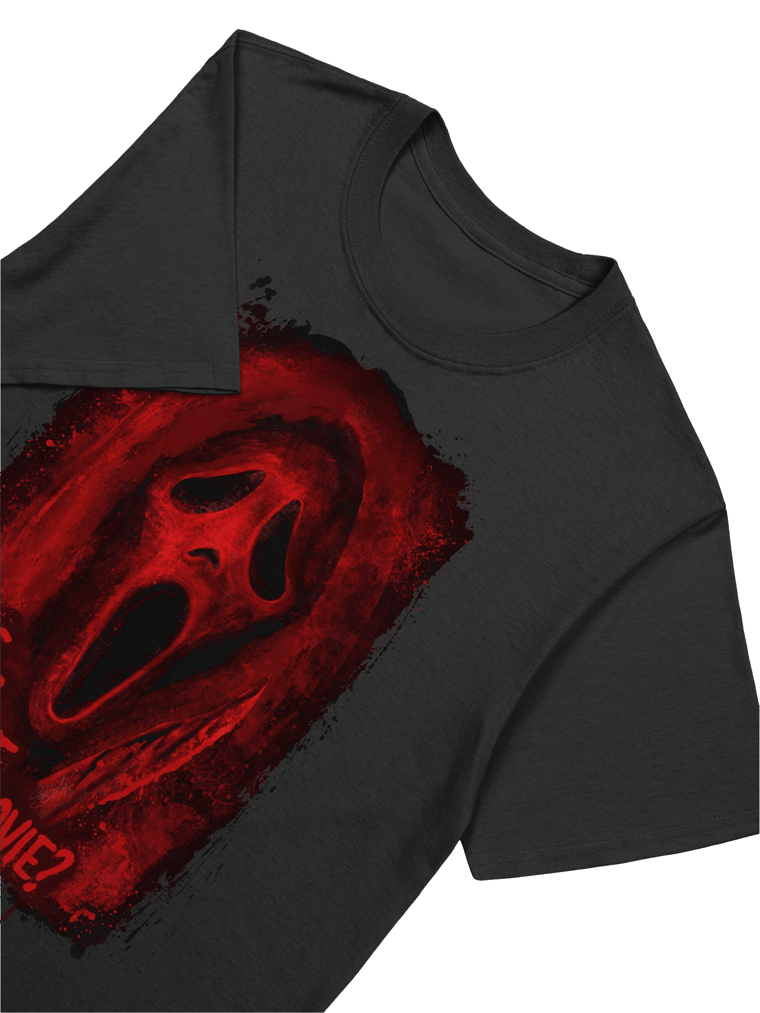 Red Ghost Face Tee product image (64)