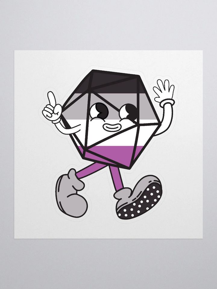 Asexual Pride Sticker product image (1)
