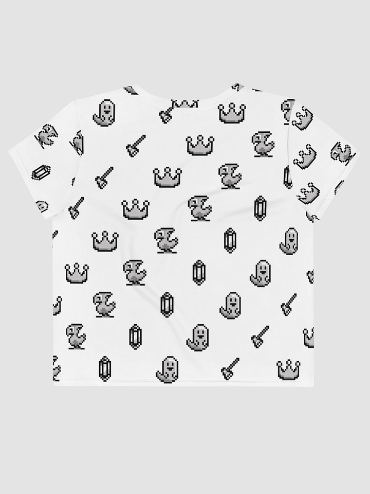 Pixel Pattern Crop Tee product image (2)