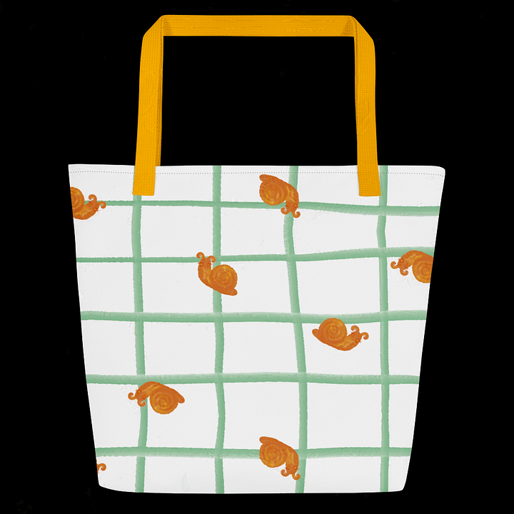 Sunny Snail Tote Bag product image (1)