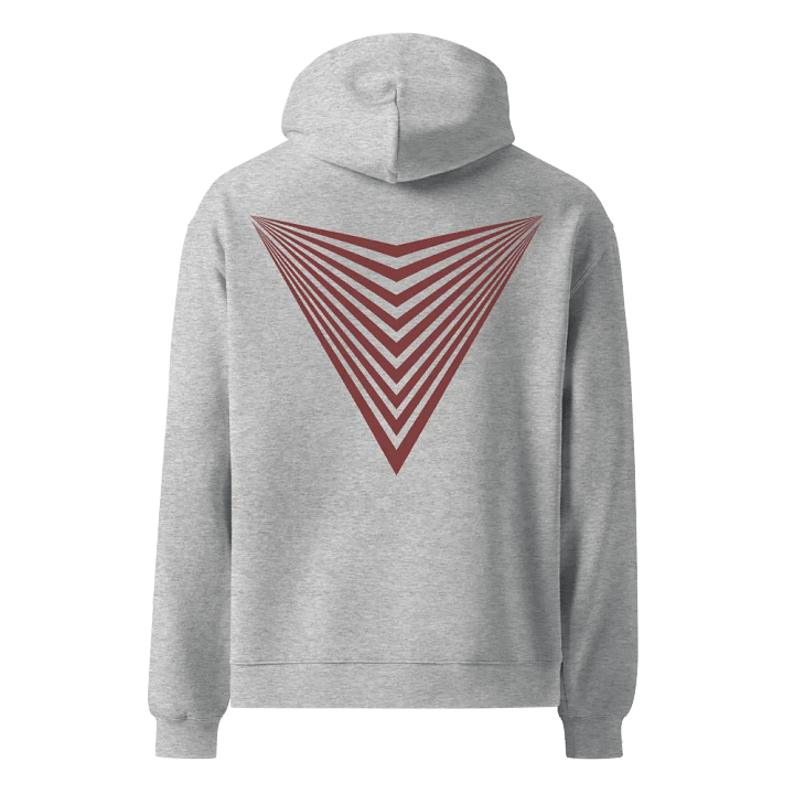 VACIO ICON Premium Relaxed Hoodie (RED) product image (1)