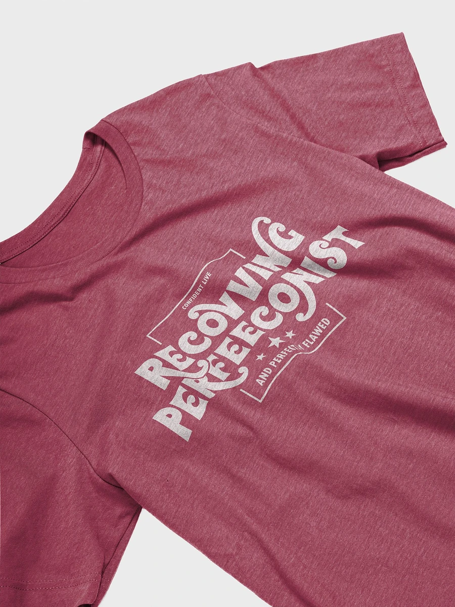 Perfectly Flawed - Recovving Perfeeconist T-Shirt (Bright w/white) product image (3)