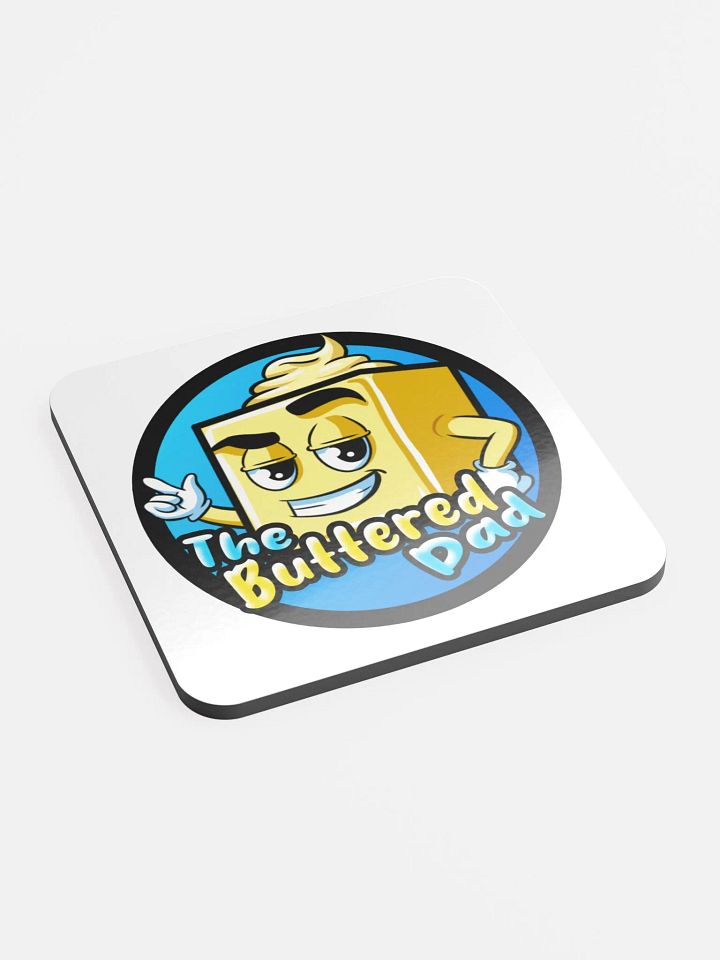 TheButteredDad Cork Coaster product image (2)