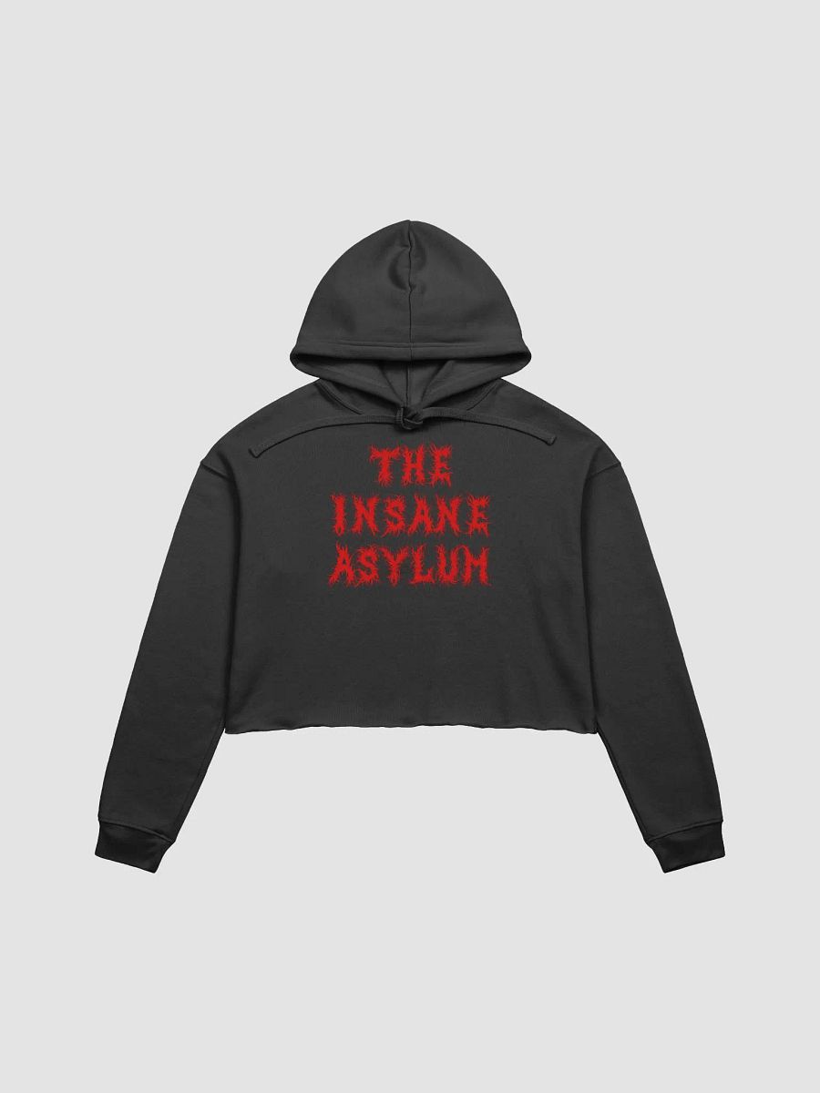 The Insane Asylum Female Crop Hoodie product image (1)