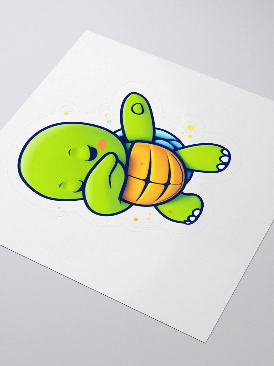 Dabbing Turtle Kiss Cut Stickers product image (7)