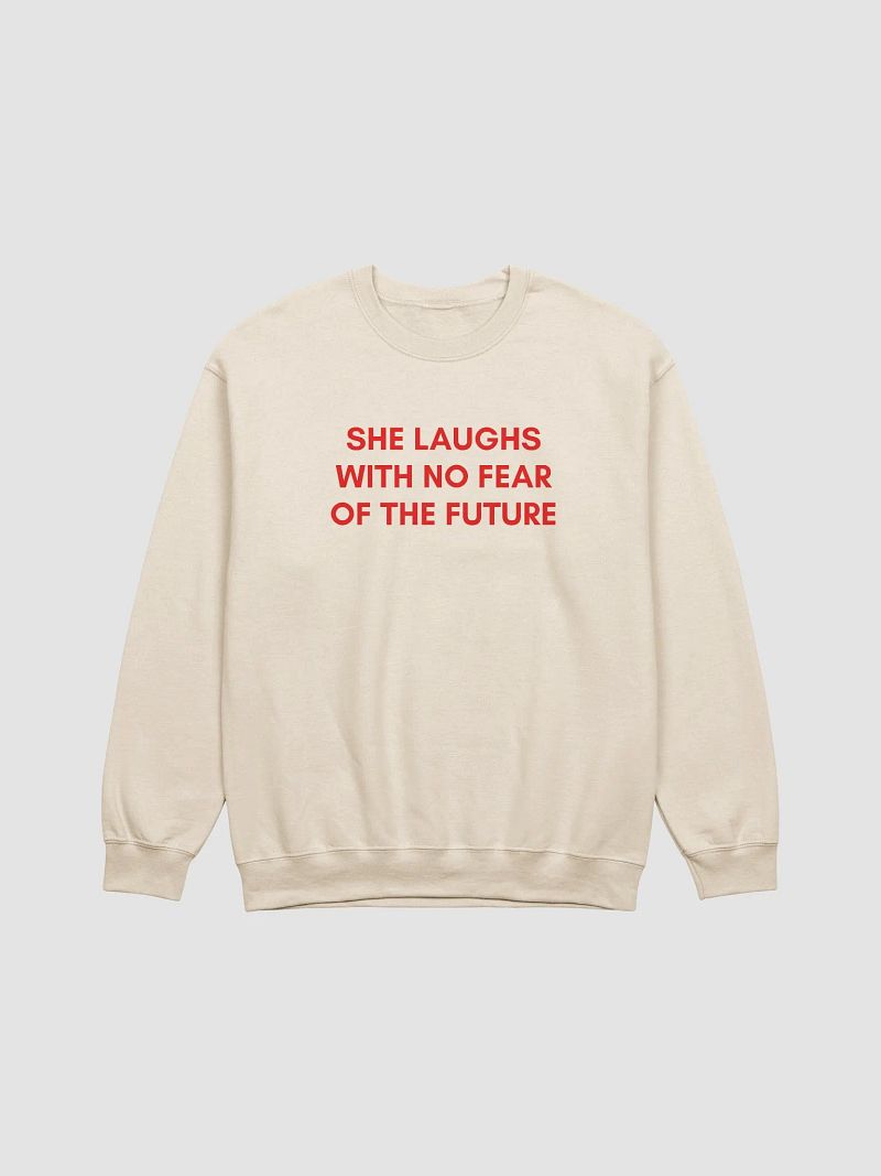 SHE LAUGHS Crew Neck