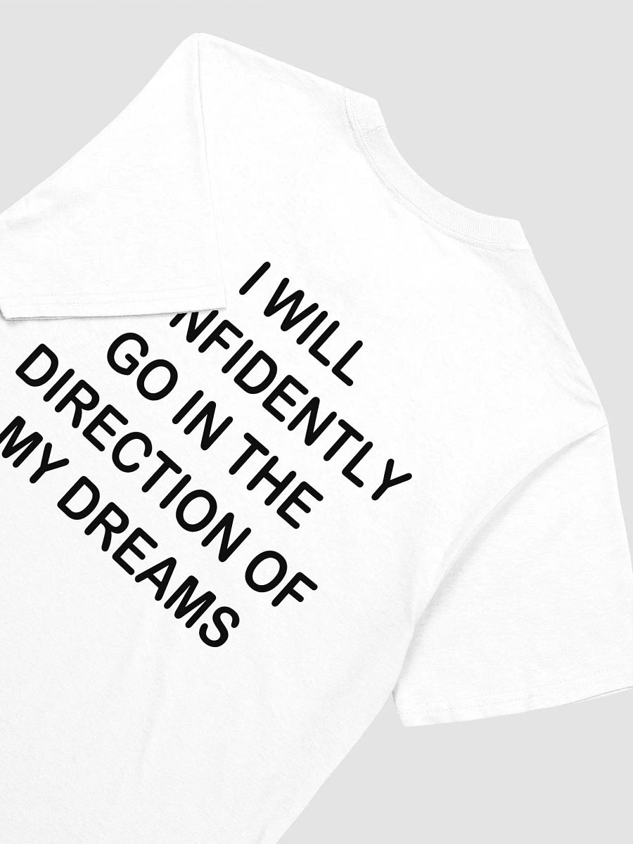 i will confidently go in the direction of my dreams - Softstyle T-Shirt product image (3)