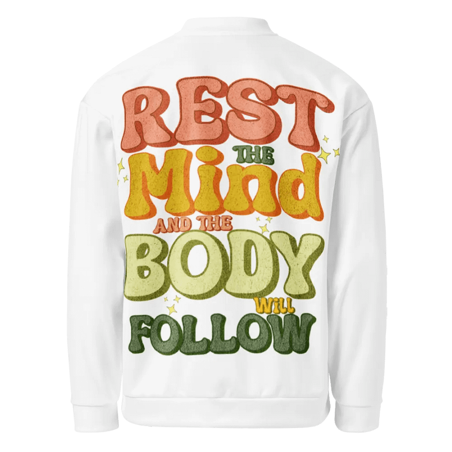 Mindful Reflections All-Over Bomber Jacket product image (1)