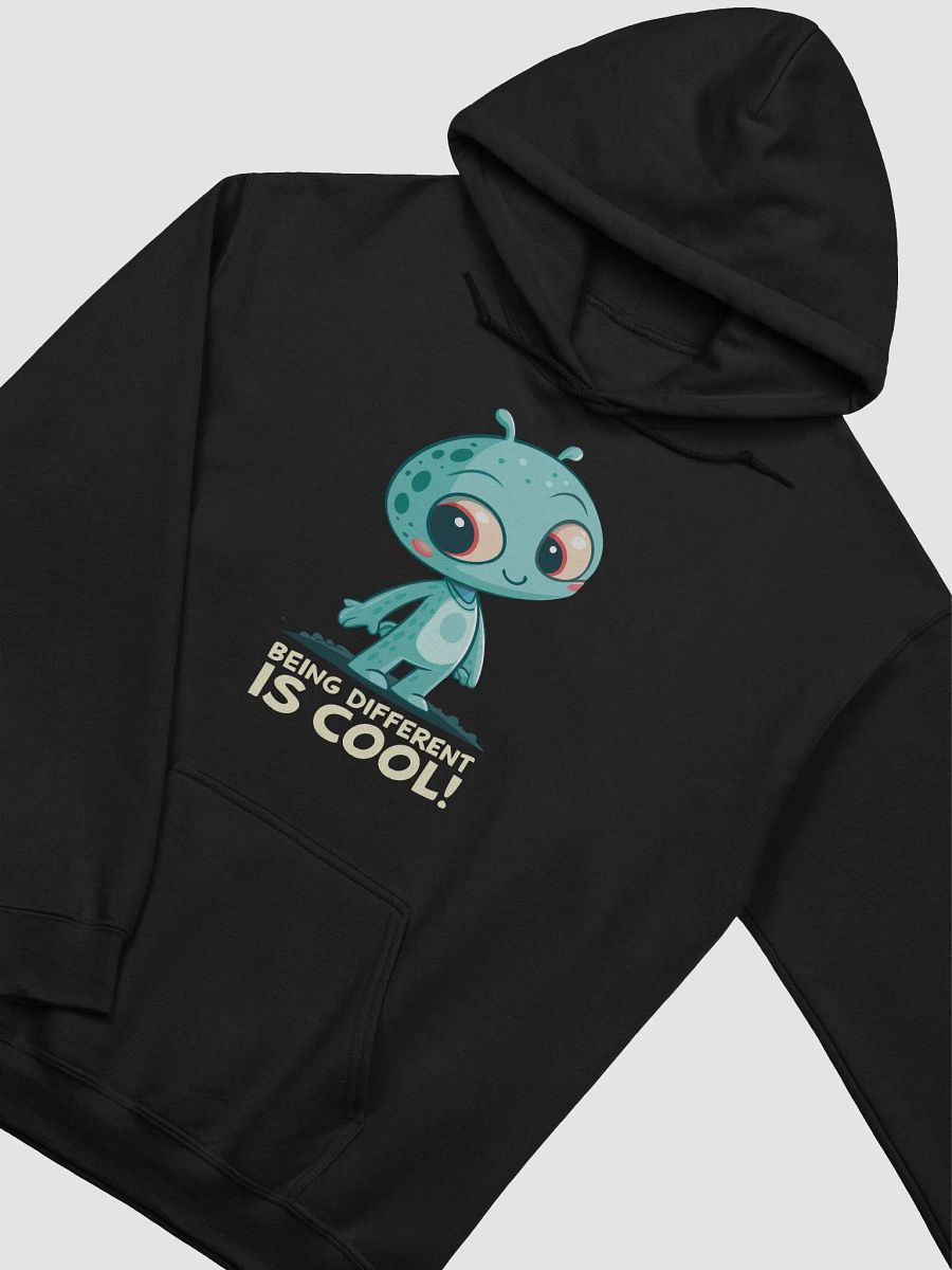 Being Different is Cool! Cozy Alien Hoodie product image (3)