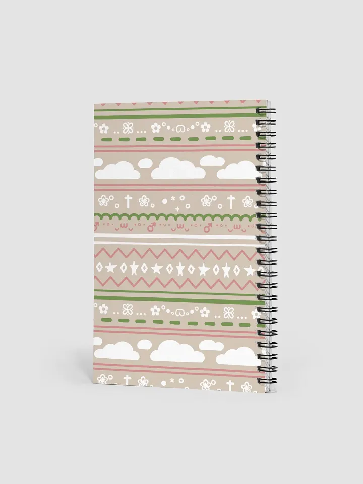 Cloudy Christmas Notebook - Beige product image (2)