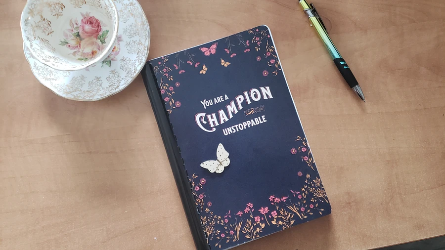 You are a Champion Comb Notebook Handmade product image (1)