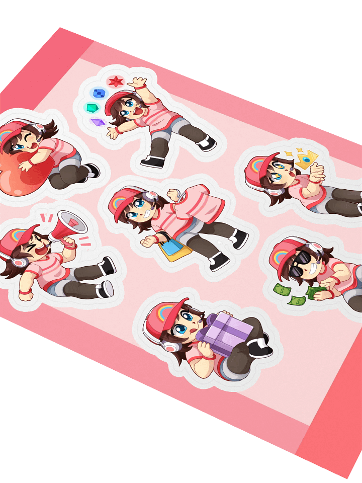 Chibi Sticker Sheet product image (2)