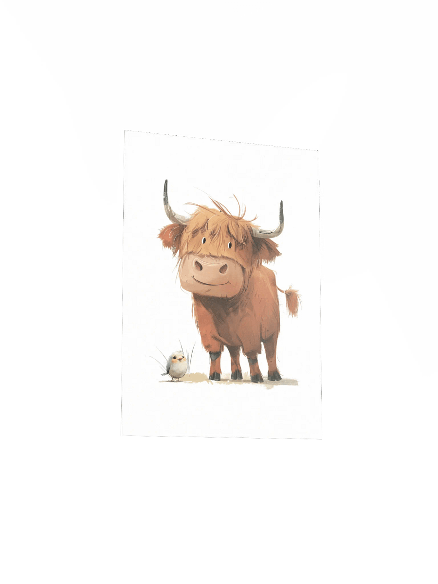Highland Cow and Best Friend, Farm Themed Nursery product image (22)