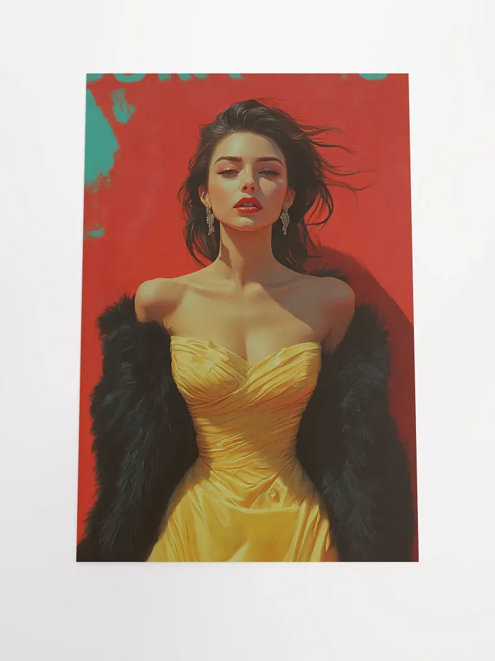 Glamorous Glow Poster - The Golden Age Reimagined product image (2)