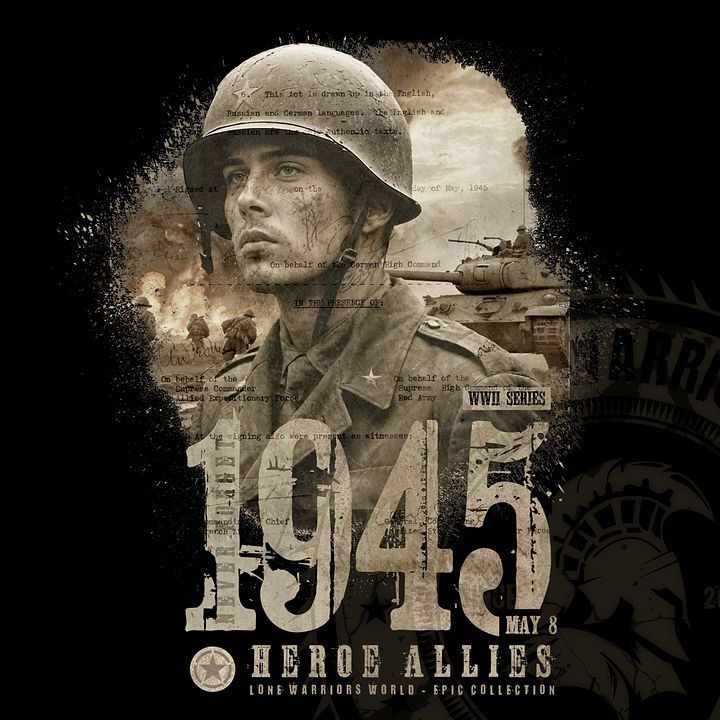 WWII SERIES | 1945 Heroe Allies. product image (1)