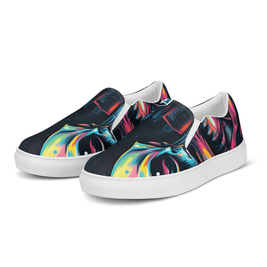 women's Extraterrestrial Urban Vibes Slip-Ons canvas shoes product image (3)
