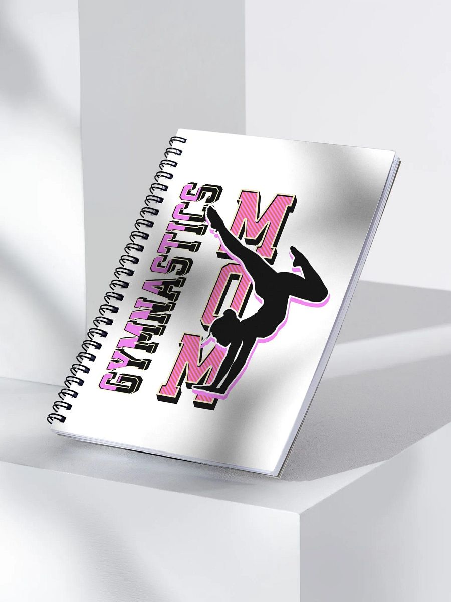 Mom Gymnastics Spiral Notebook product image (1)