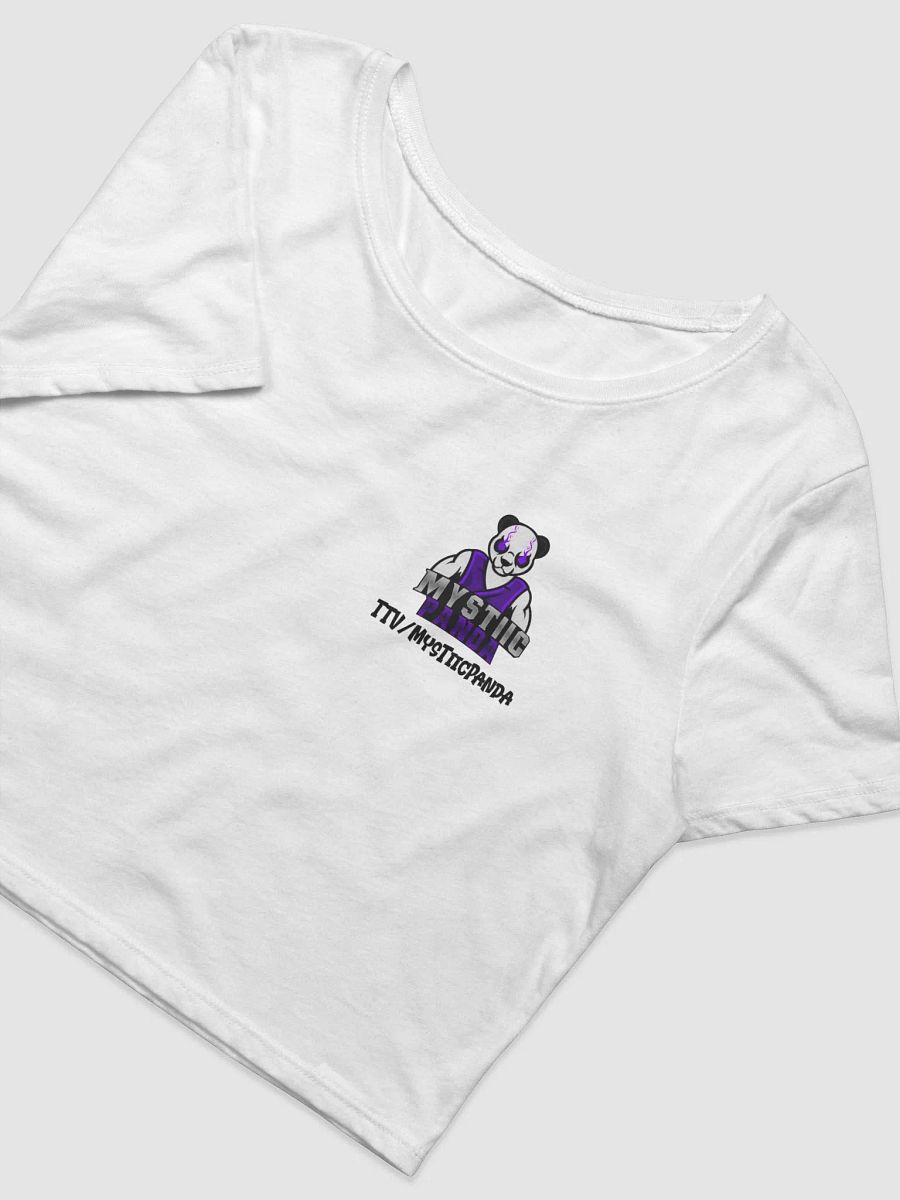 Panda Palace White CropTop product image (3)