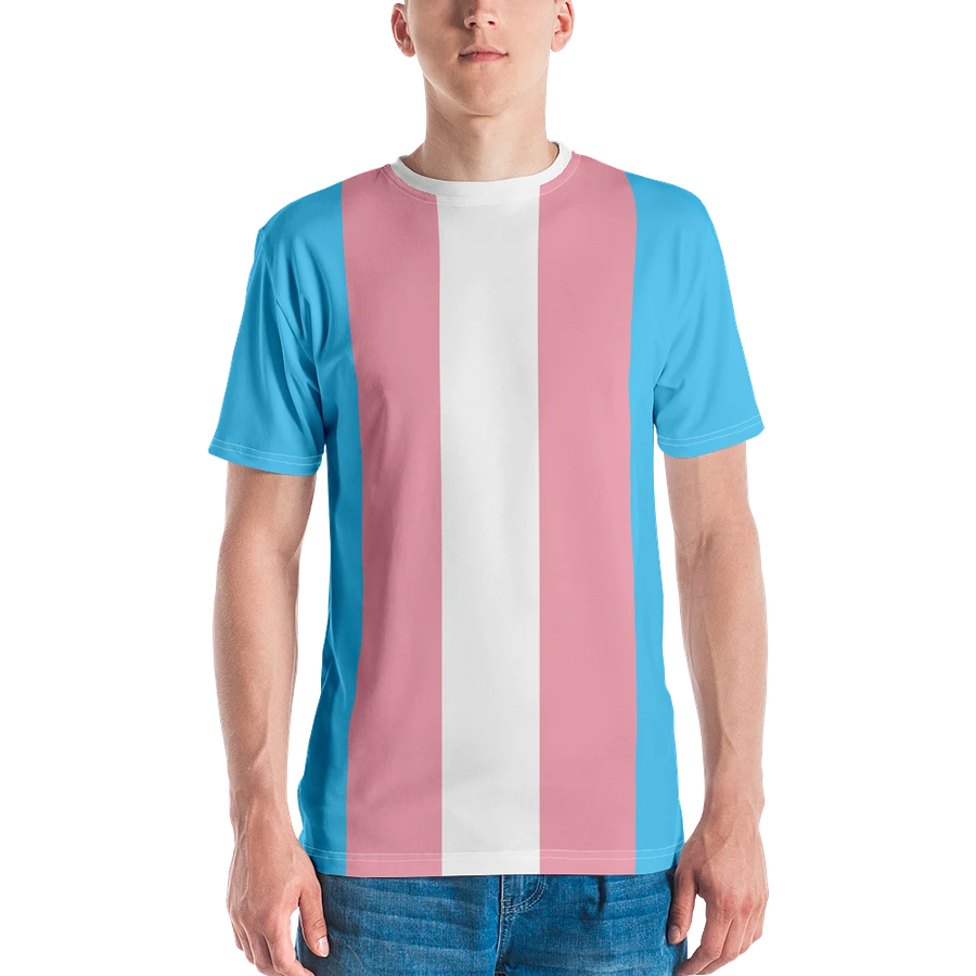 Trans Pride Flag - All-Over Print T-Shirt product image (12)