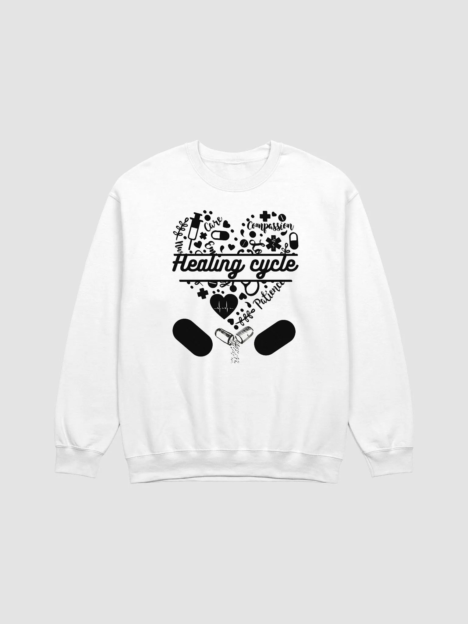 Stylish Olive Tree Cross-Section Crewneck product image (3)