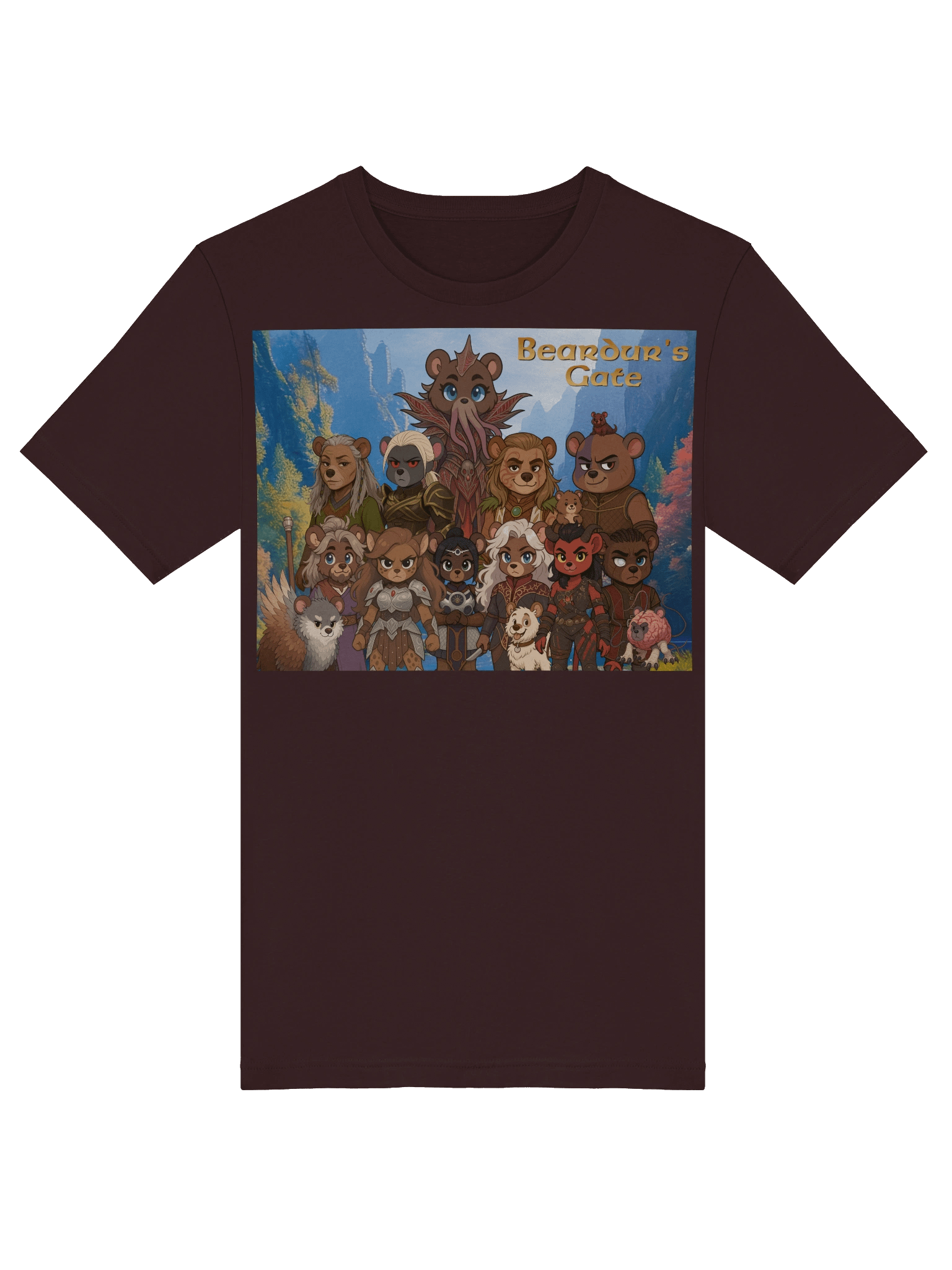 Beardur's Gate T-shirt product image (5)