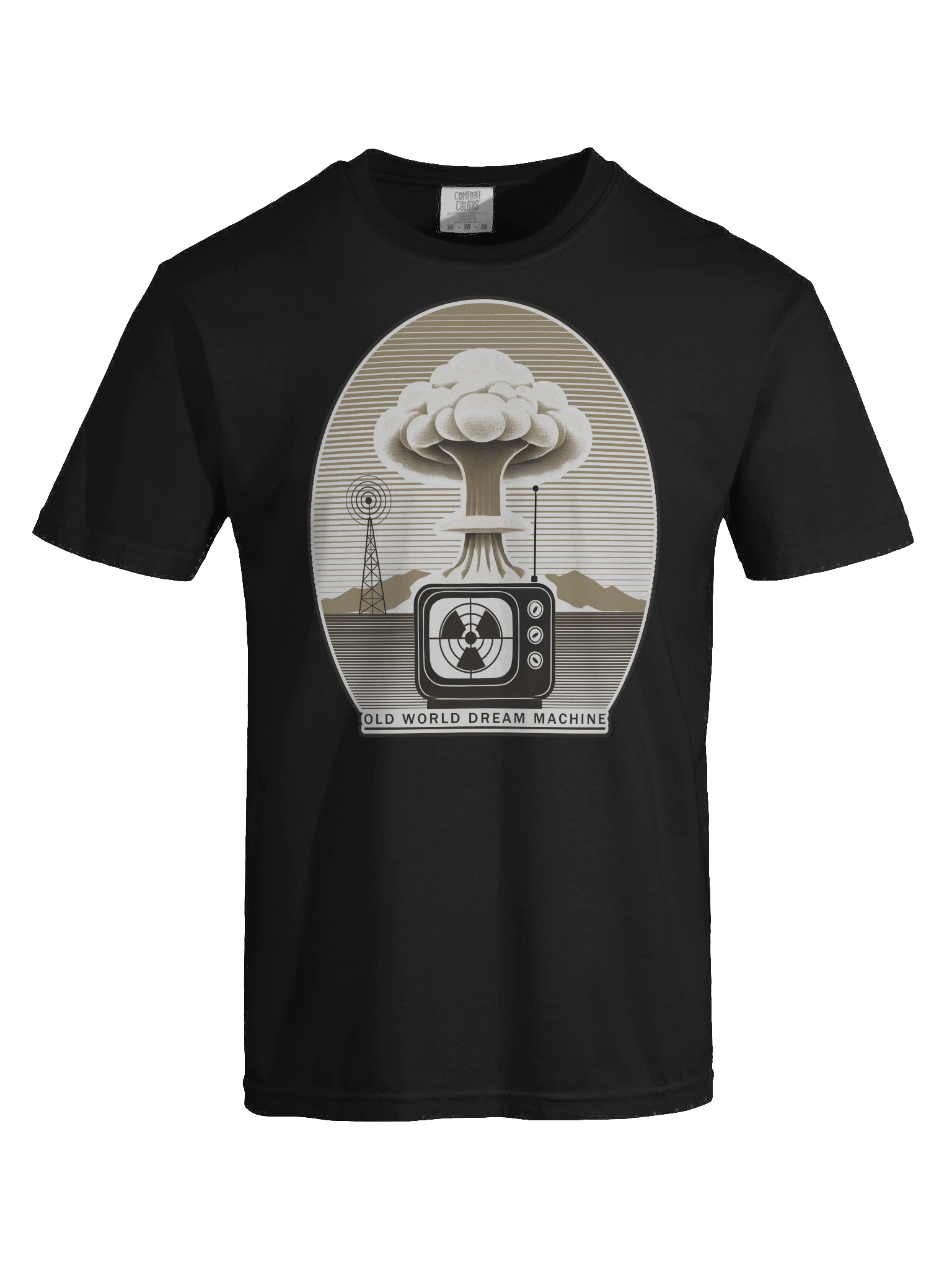 Old World Dream Machine Minimal Mushroom Cloud Tee product image (7)
