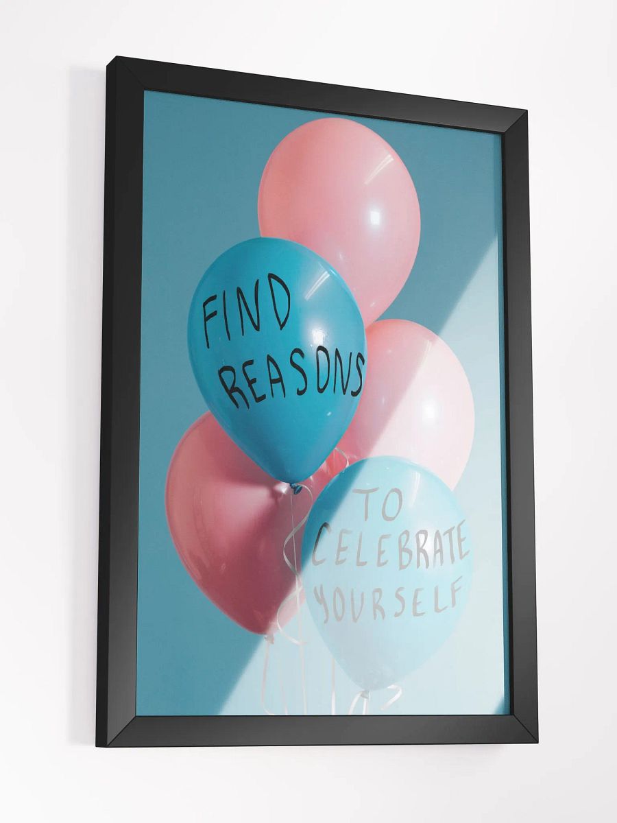 Celebrate Yourself Framed Art Print product image (3)