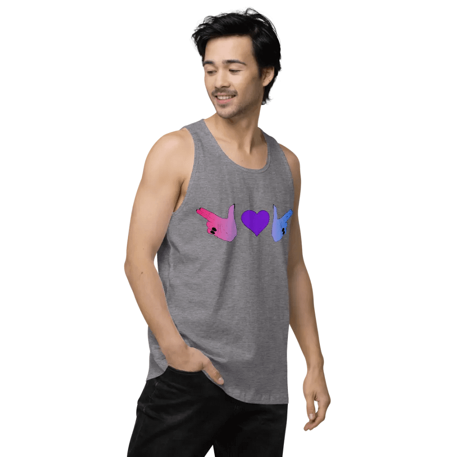 Finger Guns (bi flag) Tank M product image (47)
