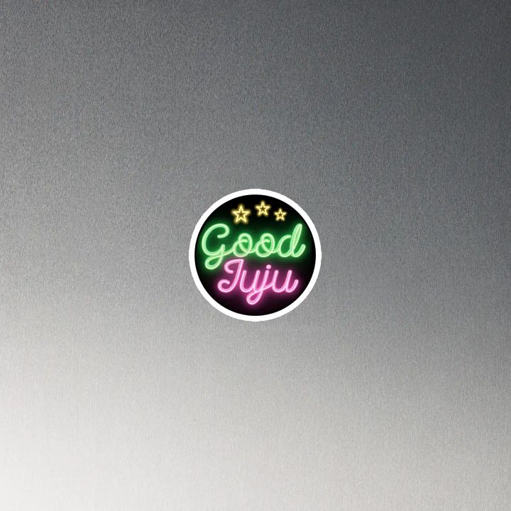 Neon Good Juju Magnet product image (2)