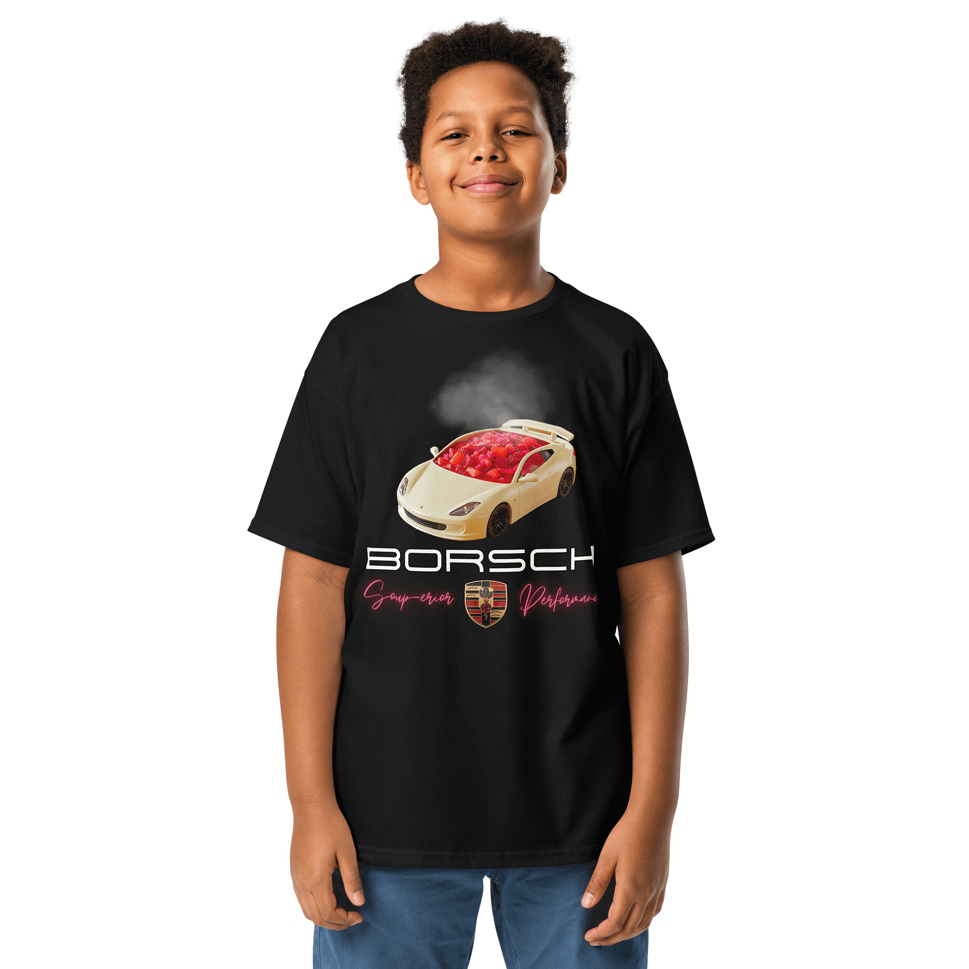 Borsch - Soup-erior Performance Funny Sports Car Shirt product image (1)