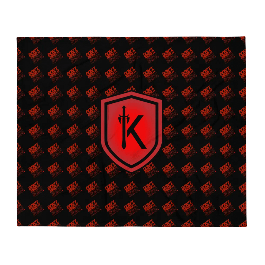 Weird/KShield Throw Blanket - BLK product image (2)
