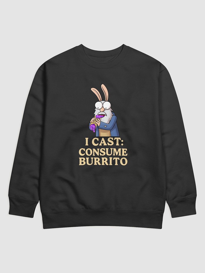 Scroll Guy's Premium Tikka-Wurm Burrito Sweatshirt