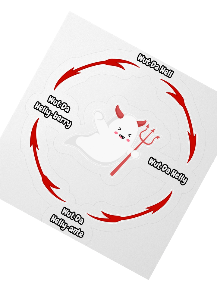 What da ghosty sticker product image (2)