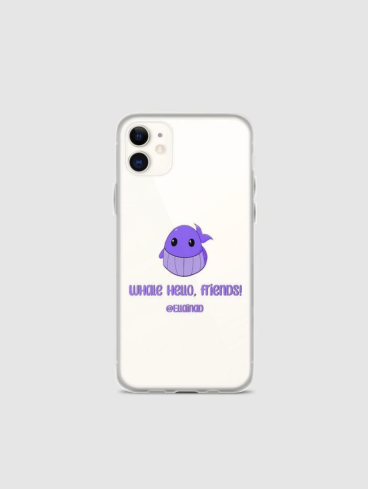 “Whale hello, friends!” iPhone Case product image (1)