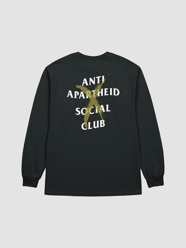 Anti Apartheid Club Long Sleeve Shirt Yellow Kufiya product image (1)