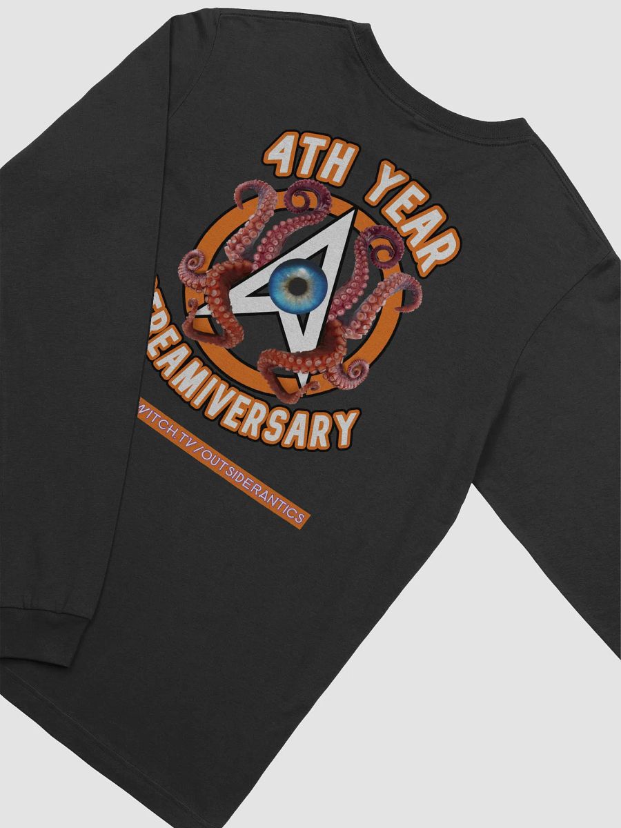 (Limited Edition) 4th Streamiversary 'OA-Cthulhu' Logo Long Sleeve Tee product image (4)