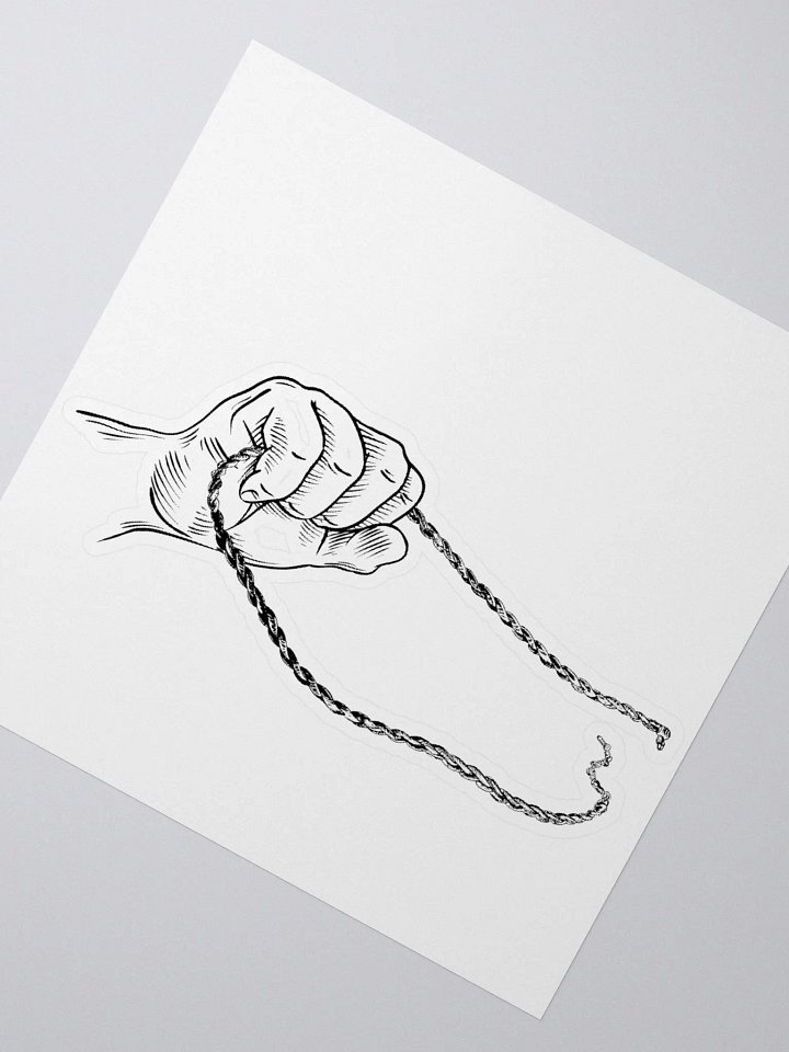 Hand & Chain Sticker product image (2)