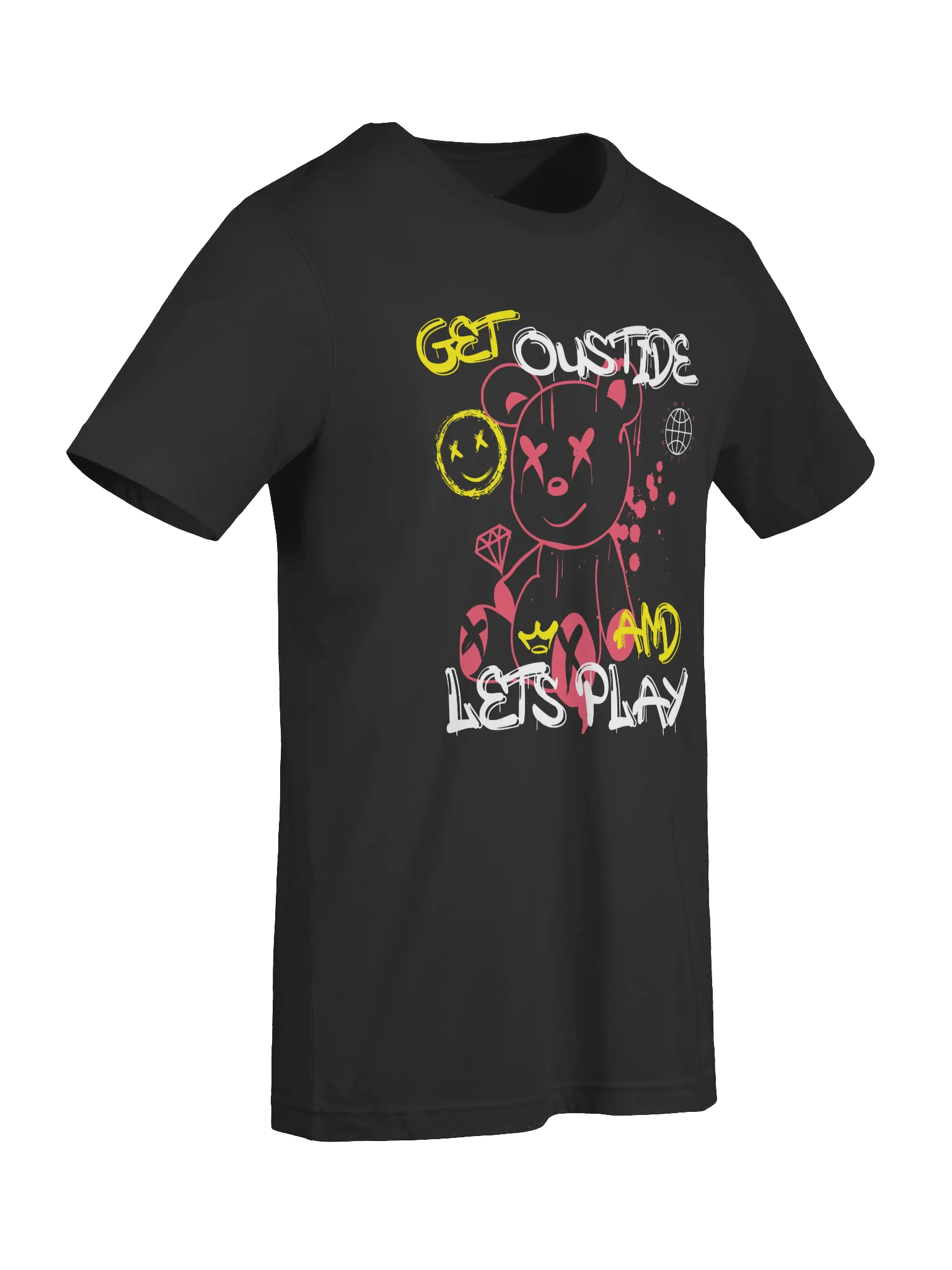 Playful Bear Doodle T-Shirt product image (94)
