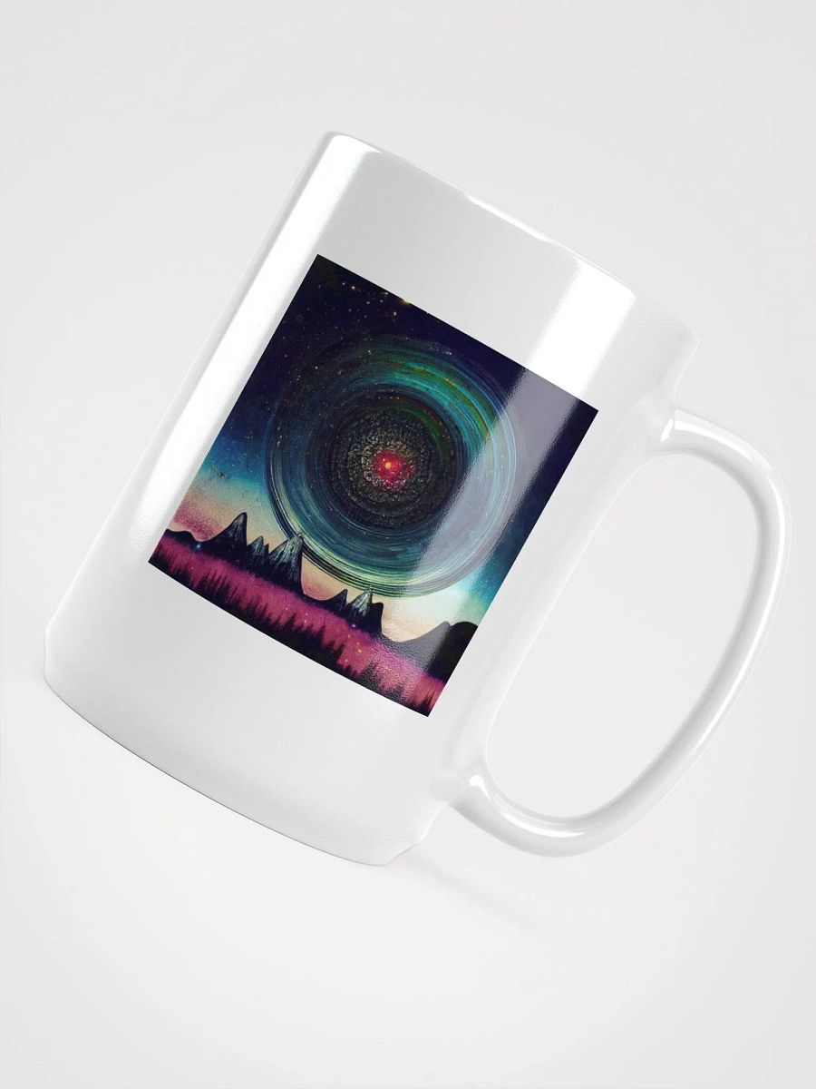 Cosmic Vortex White Glossy Mug product image (4)