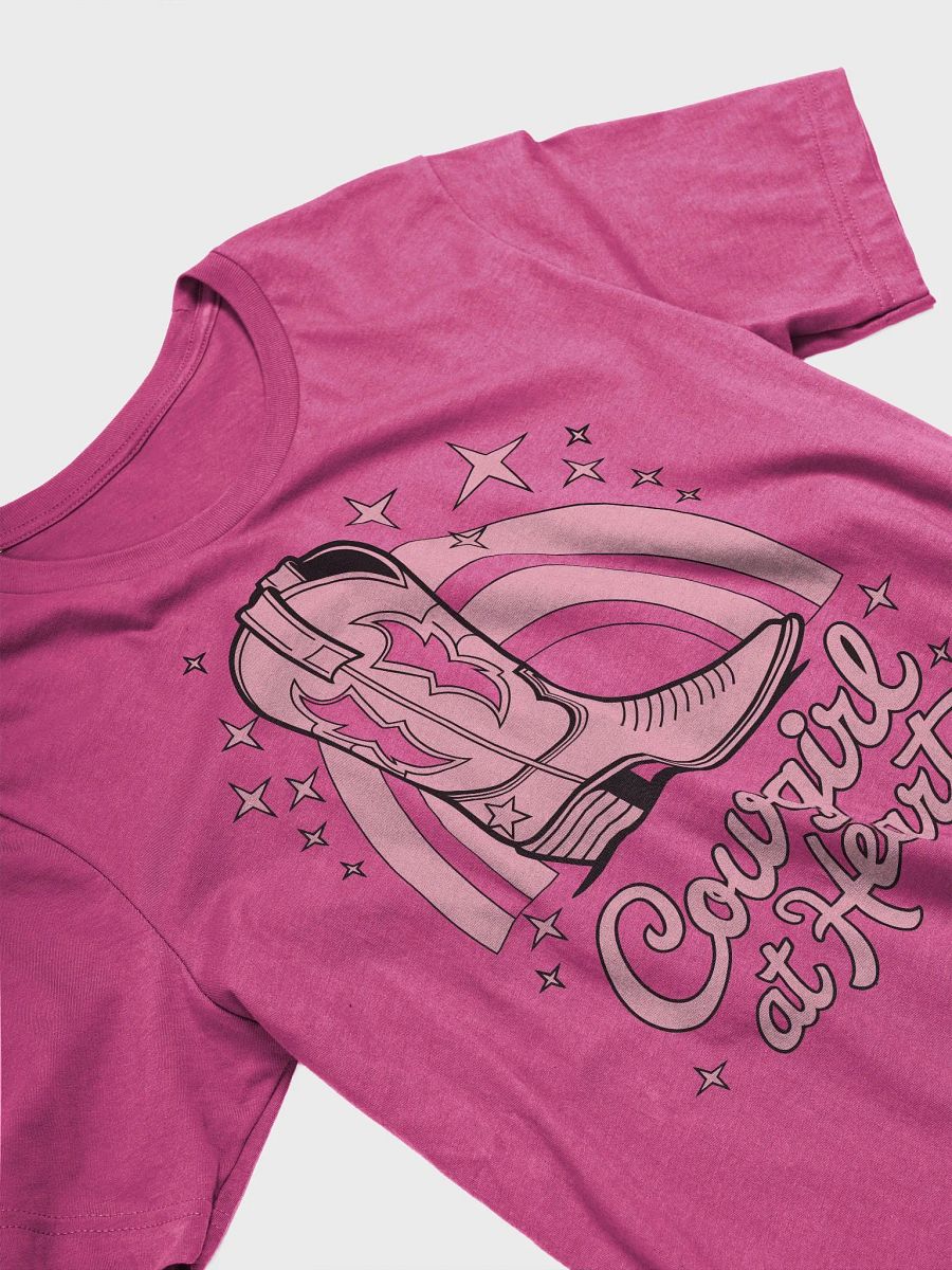 Cowgirl at Heart Western Boot T-Shirt product image (4)