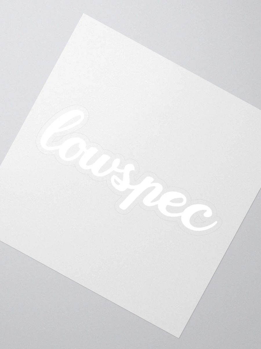 lowspec 3