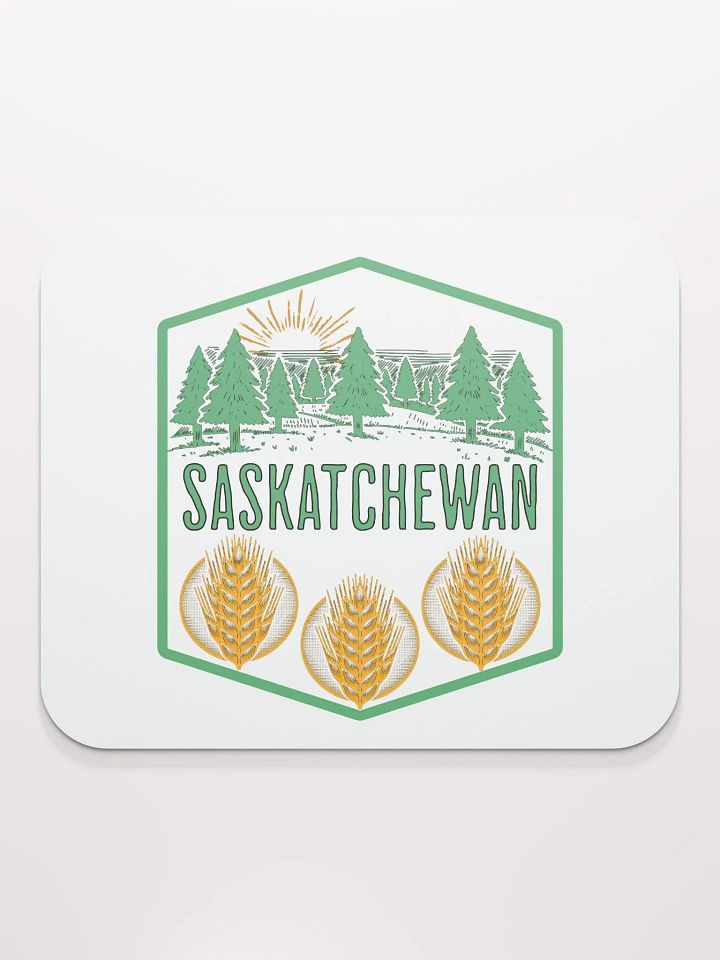 Saskatchewan Tree Wheat Wilderness Mouse Pad product image (2)