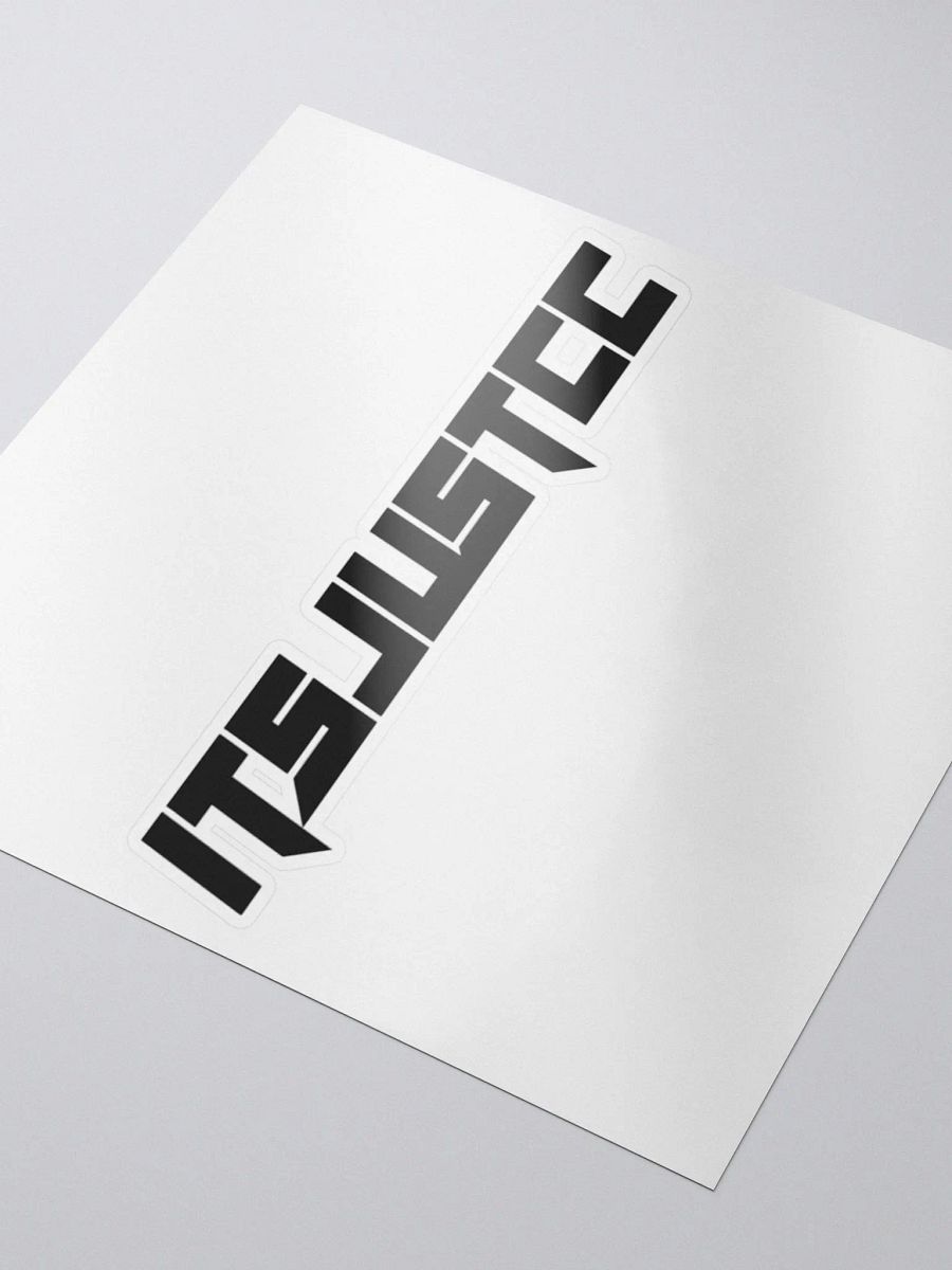 ItsJustCC Black Text Sticker product image (3)