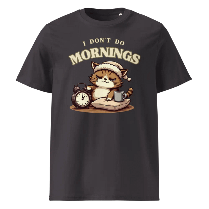 Lazy Cat Vibes Organic Tee product image (5)