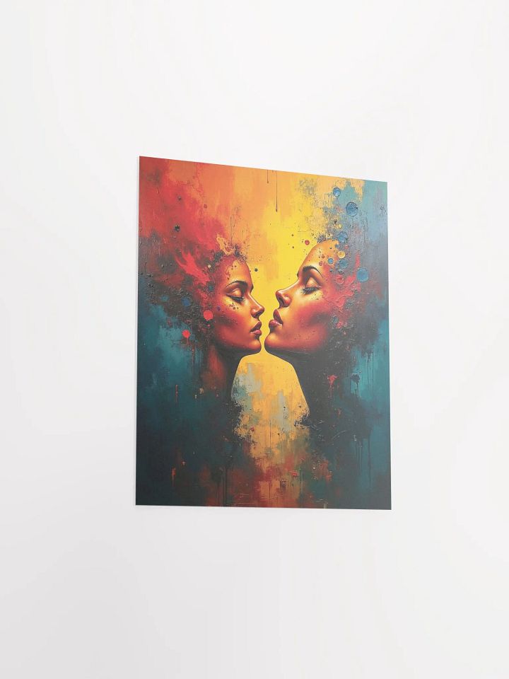 Fiery Encounter Matte Poster product image (4)