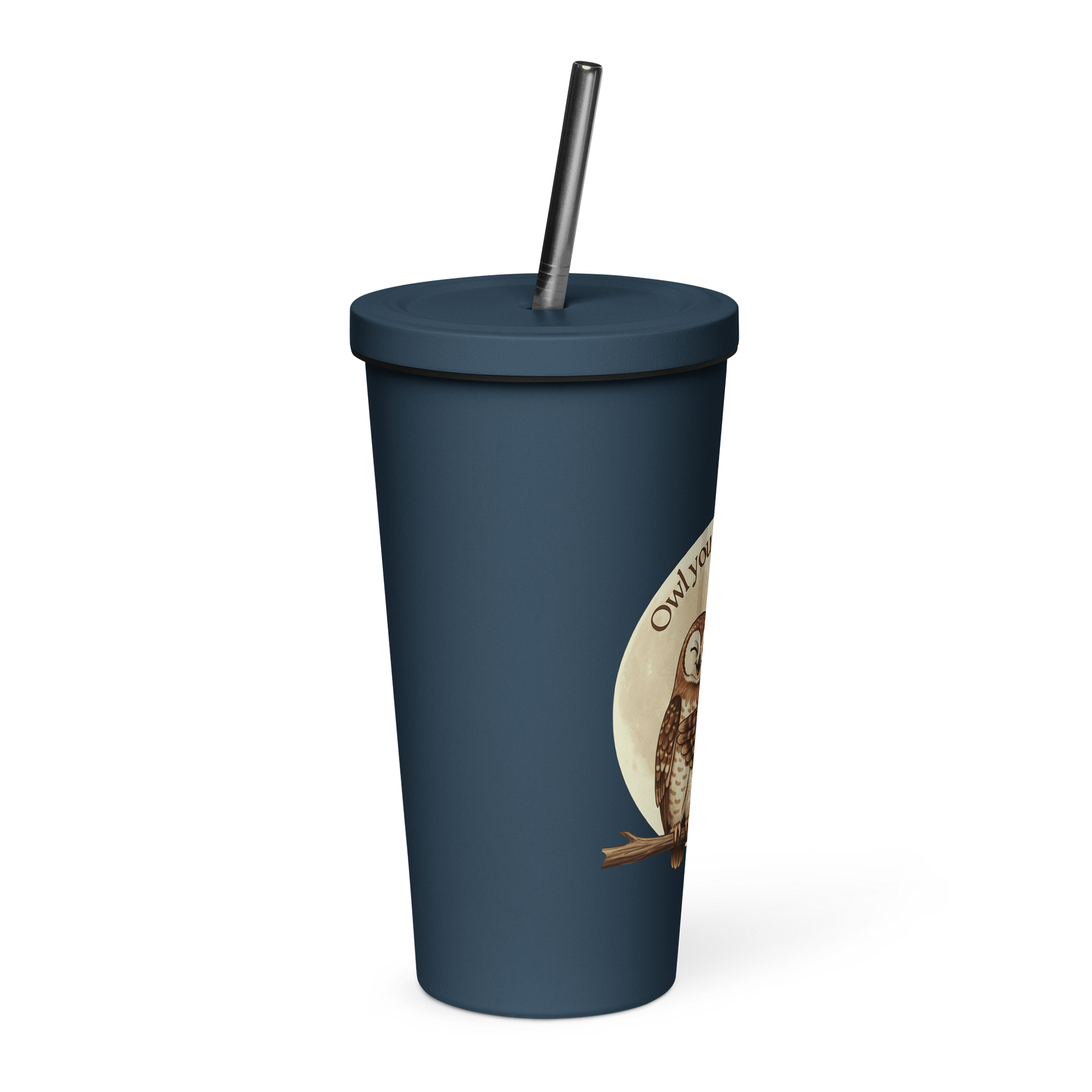 Owl Love Insulated Tumbler (full moon edition) product image (4)